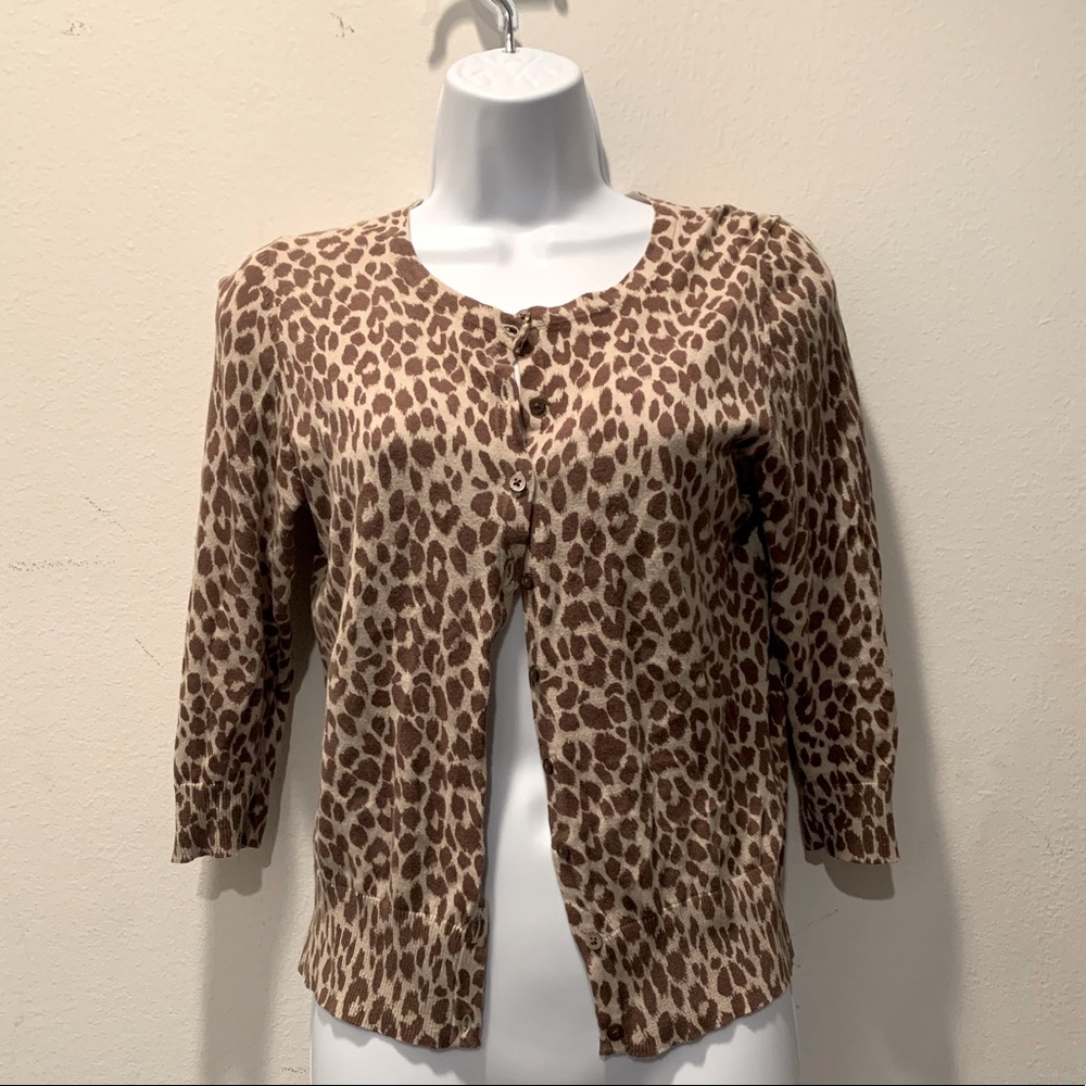 Leopard Cardigan